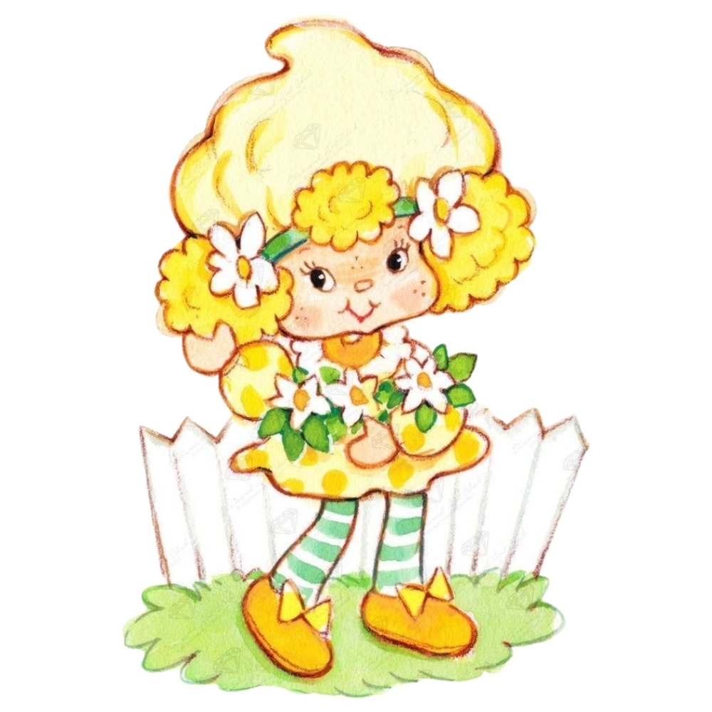 Strawberry Shortcake & Friends Lemon Meringue Mini Backpack Keychain Charm - Picture 4 of 4